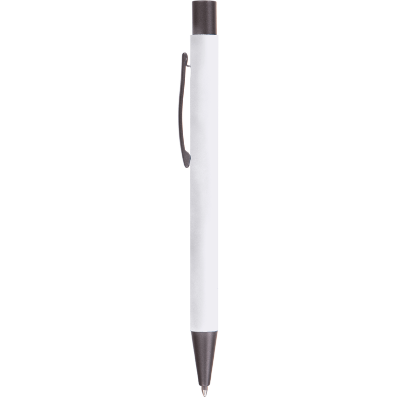 Ручка MAX SOFT TITAN Белая 1110.07 с логотипом