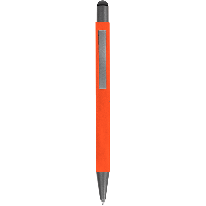 Ручка MAX SOFT STYLUS Оранжевая 1112.05 с логотипом