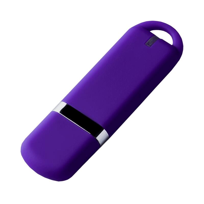 Флешка MIRAX SOFT Фиолетовая PURPLE MEDIUM C 4020.11.32ГБ3.0 с логотипом