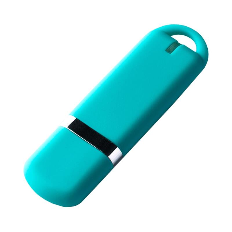 Флешка MIRAX SOFT Бирюзовая 4020.16.8ГБ с логотипом