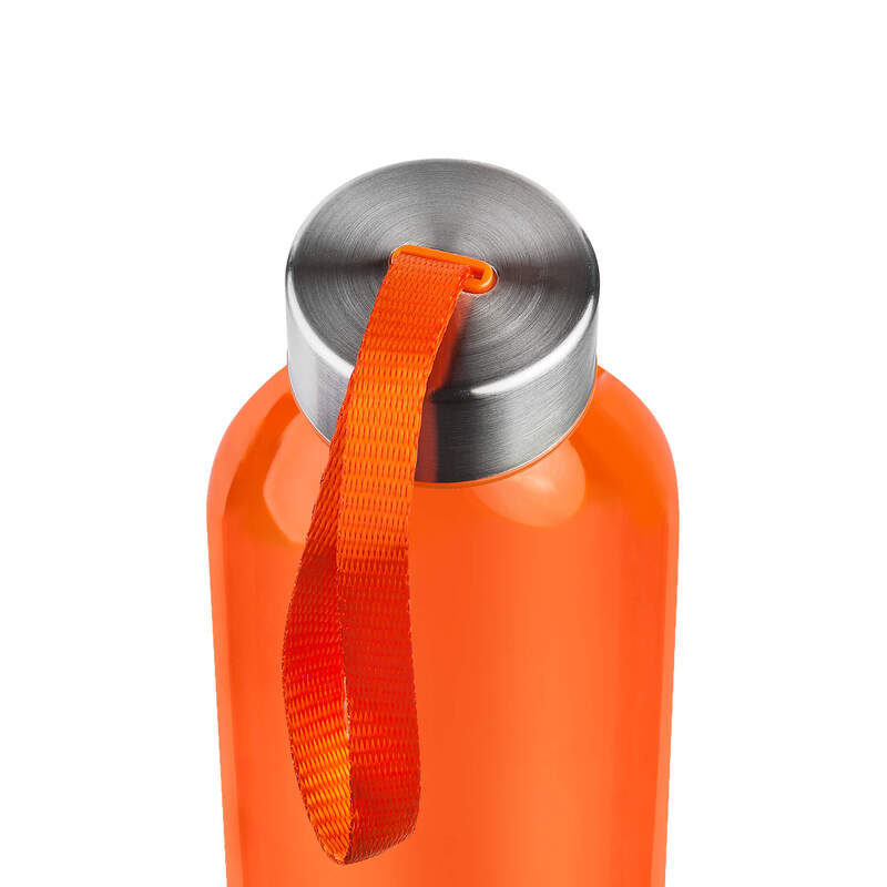 Бутылка для воды VERONA PET COLOR 550мл Оранжевая с оранжевым 6261.05 с логотипом