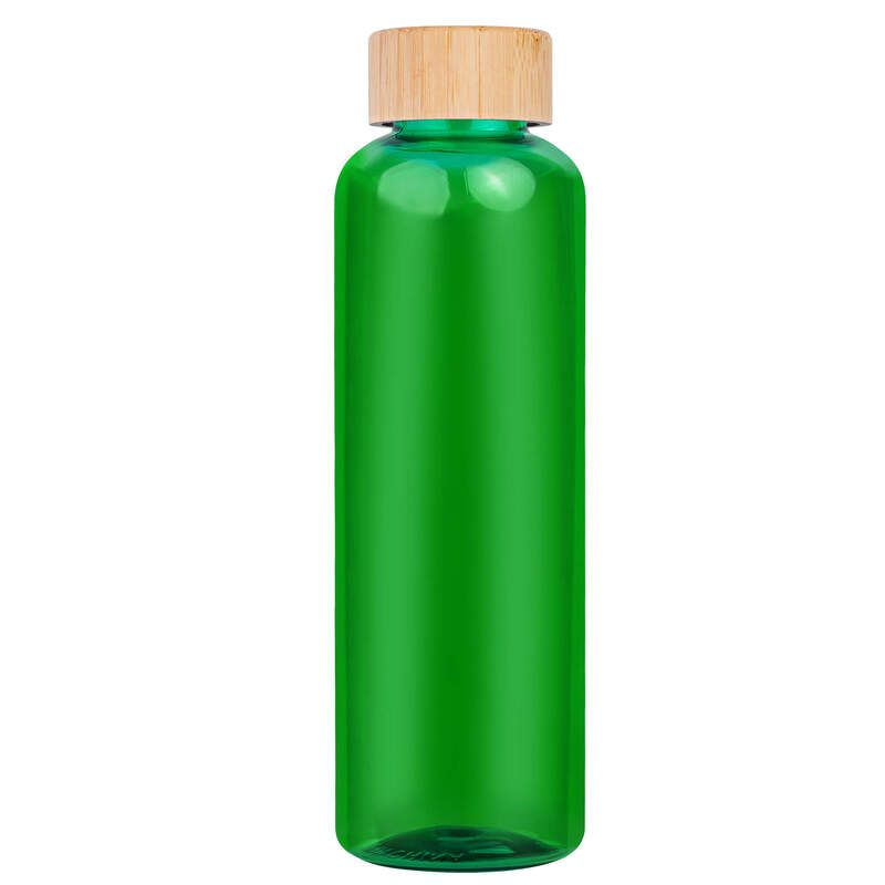Бутылка для воды BAMBOO PET 550мл. Зеленая 6264.02 с логотипом
