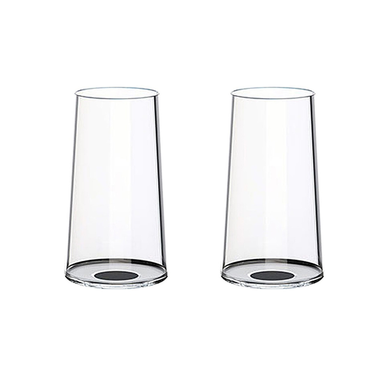 Хрустальный бокал для игристого вина на магните Trebonn SplitGlass, 2 шт, 320 мл с логотипом