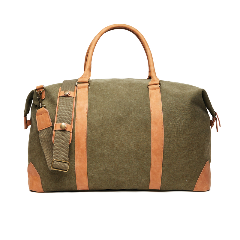 Дорожная сумка VINGA Bosler из канваса с логотипом