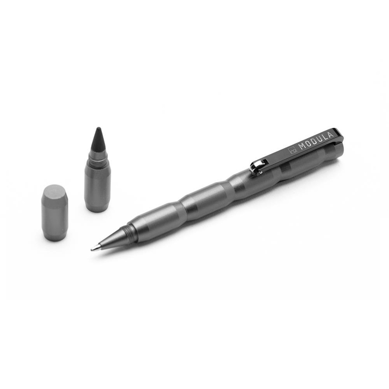 Шариковая ручка+карандаш Pininfarina Modula Gun Metal с логотипом