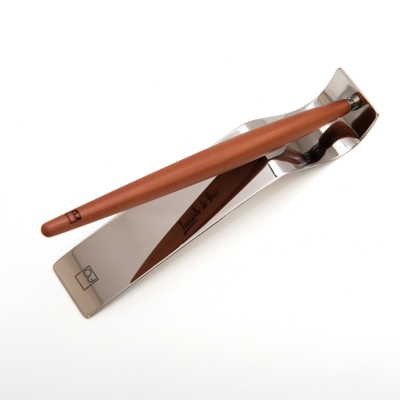 Шариковая ручка Pininfarina Piuma LEONARDO PEAR WOOD с логотипом