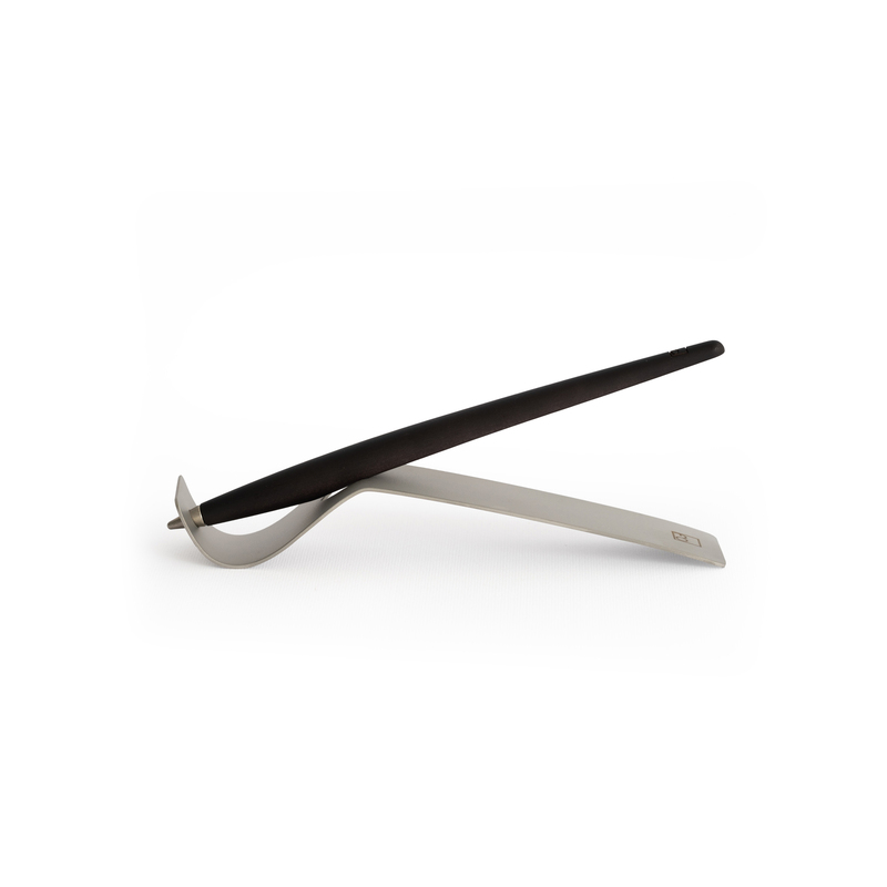 Шариковая ручка Pininfarina Piuma A MODERN CLASSIC CHARCOAL с логотипом