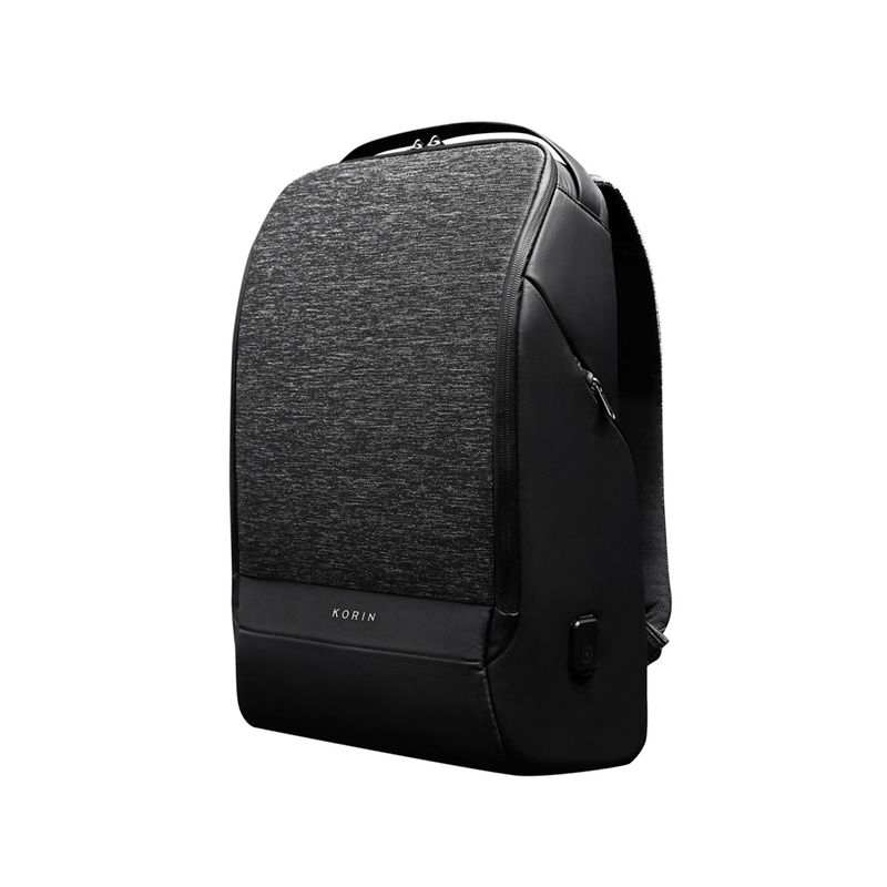Рюкзак KORIN FlexPack Pro 47х34х18 см, черный с логотипом