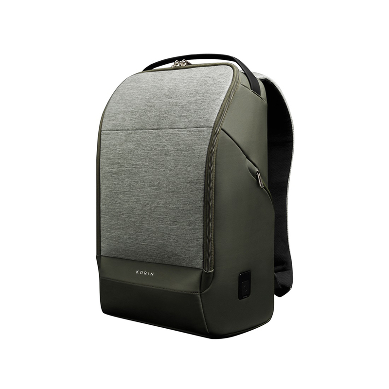 Рюкзак KORIN FlexPack Pro 47х34х18 см, оливковый с логотипом