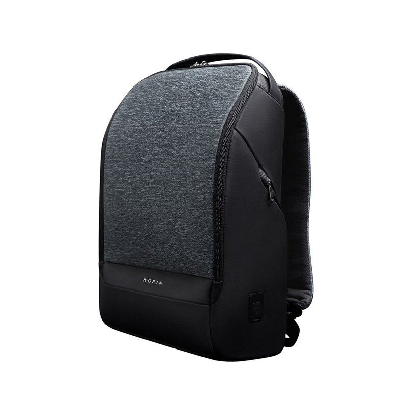 Рюкзак KORIN FlexPack Pro 47х34х18 см, темно-серый с логотипом