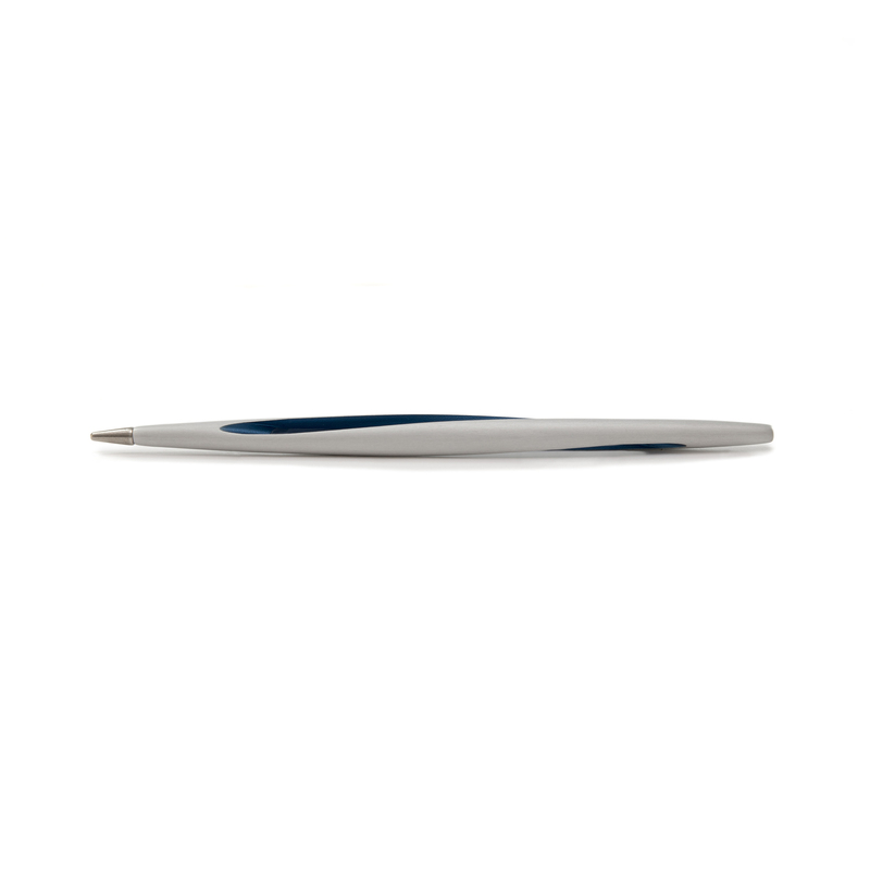 Вечная ручка Pininfarina Aero BLUE с логотипом