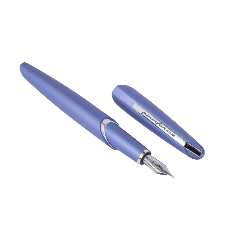 Перьевая ручка PININFARINA PF Two BLUE с логотипом