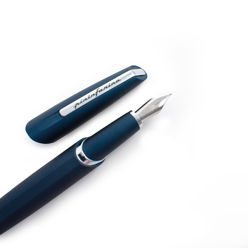 Перьевая ручка Pininfarina PF Two DARK BLUE с логотипом