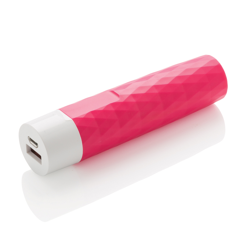 Зарядное устройство Geometric, 2200 mAh с логотипом
