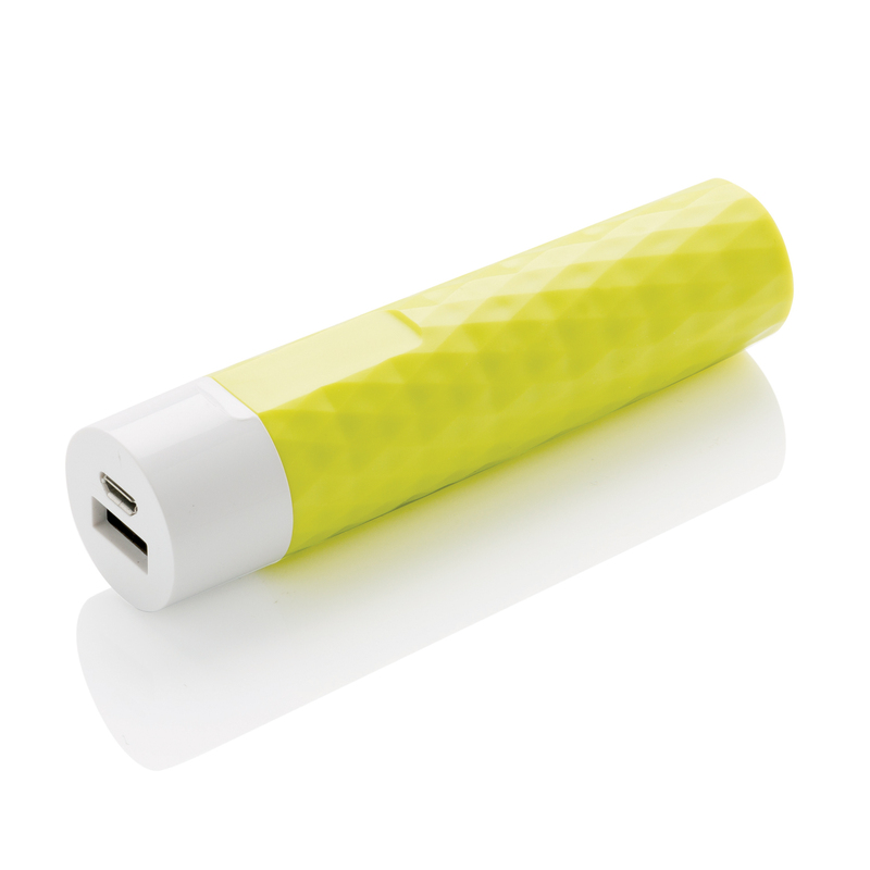 Зарядное устройство Geometric, 2200 mAh с логотипом