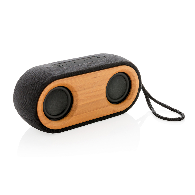 Колонка с двумя динамиками Bamboo X с логотипом