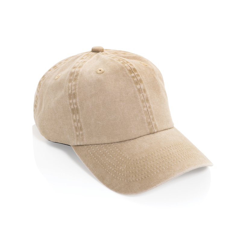 Бейсболка BEAU AWARE™ из хлопковой саржи, 6 клиньев, 270 г/м² с логотипом