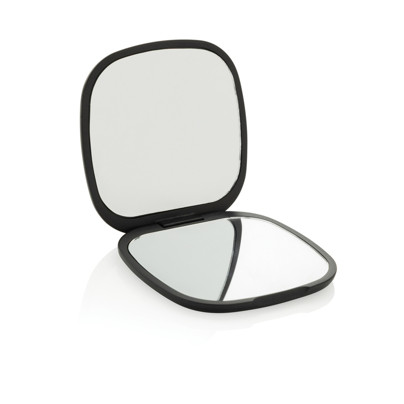 Зеркало для макияжа Reflecta из переработанного пластика RCS с логотипом