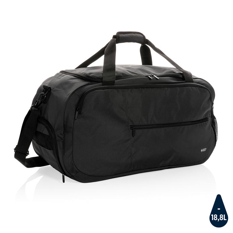Спортивная сумка Swiss Peak из RPET AWARE™ с логотипом