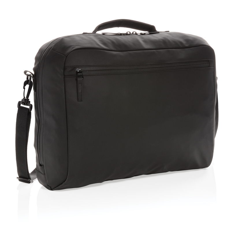Сумка для ноутбука Fashion Black, 15.6" (без содержания ПВХ) с логотипом