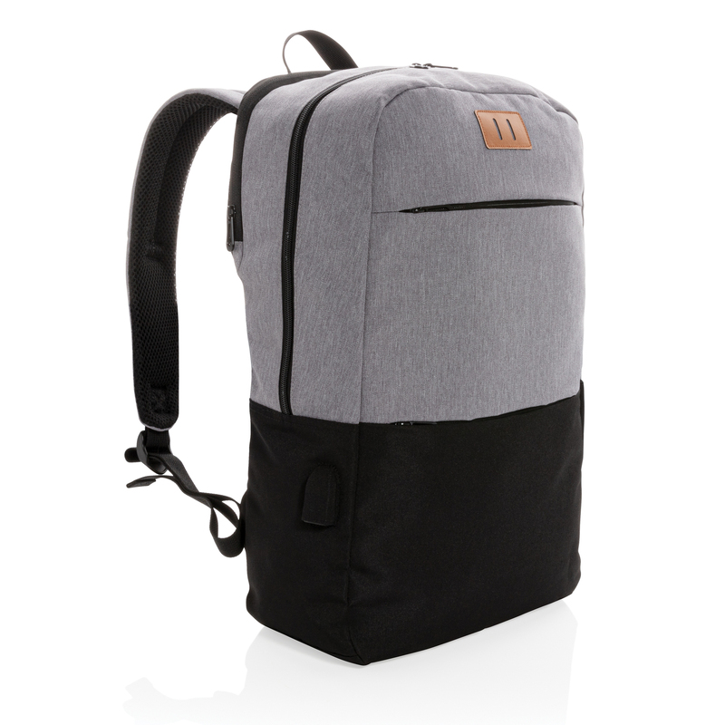 Рюкзак для ноутбука Modern USB RFID (не содержит ПВХ), 15" с логотипом