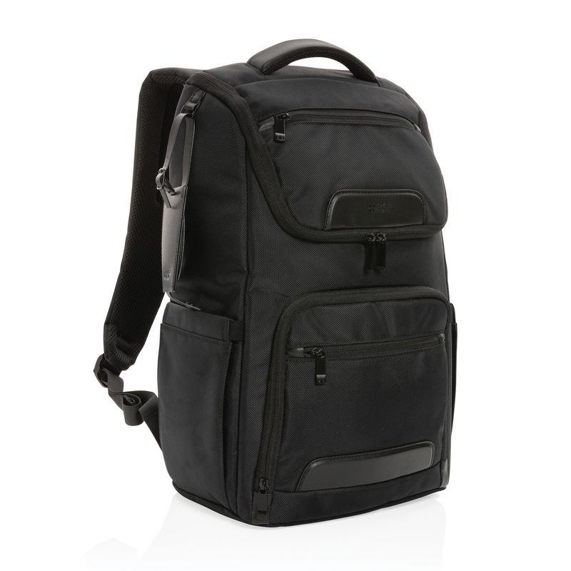 Рюкзак Swiss Peak Voyager из RPET AWARE™ для ноутбука 15,6" с логотипом
