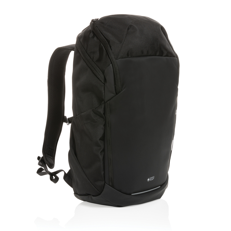 Бизнес-рюкзак Swiss Peak из RPET AWARE™ для ноутбука 15,6" с логотипом