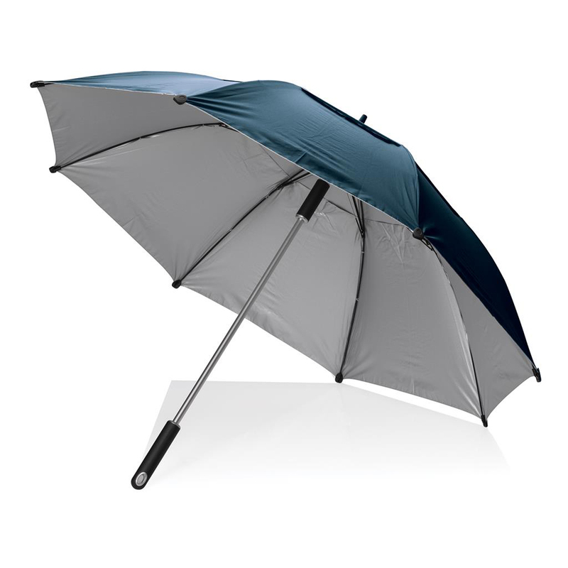 Зонт-трость антишторм Hurricane Aware™, d120 см с логотипом