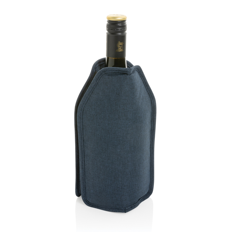 Чехол для вина Vino из rPET AWARE™ с логотипом
