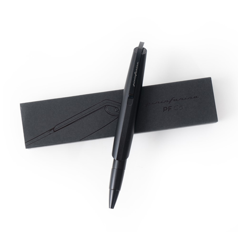 Шариковая ручка Pininfarina PF GO BLACK с логотипом