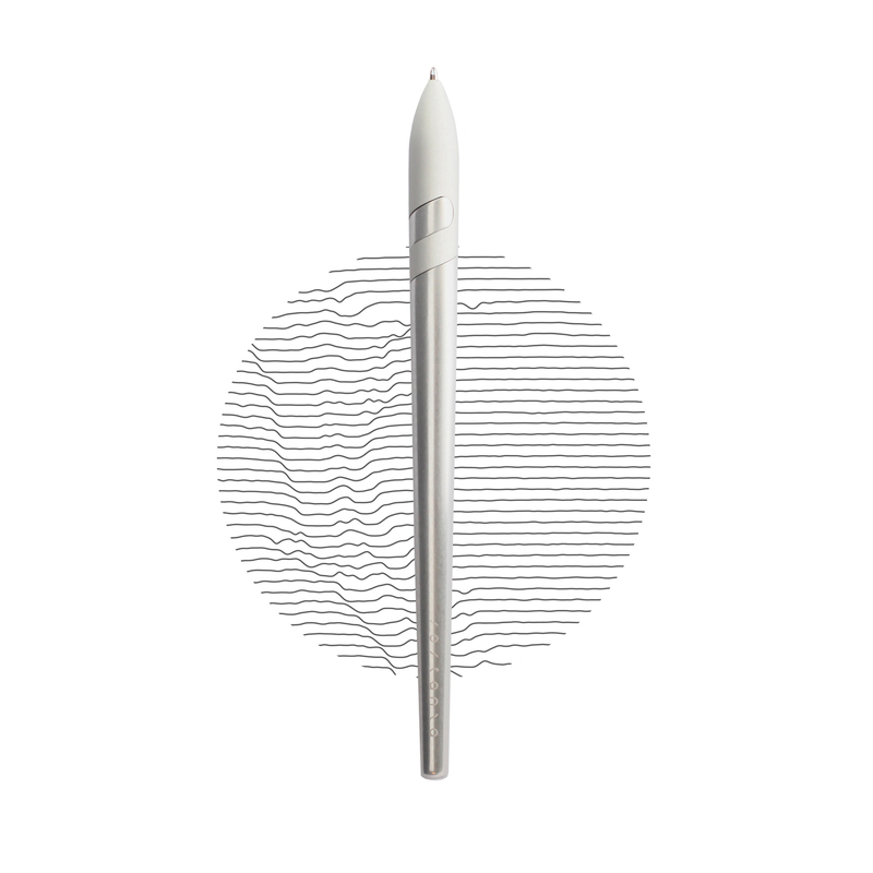 Шариковая ручка Pininfarina Sostanza SILVER с логотипом
