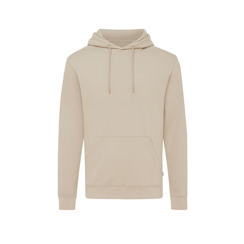 Худи Iqoniq Jasper из переработанного хлопка, унисекс, 340 г/м² с логотипом