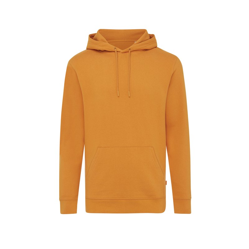 Худи Iqoniq Jasper из переработанного хлопка, унисекс, 340 г/м² с логотипом