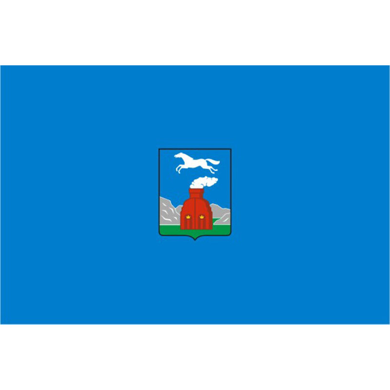 Флаг города Барнаул с логотипом