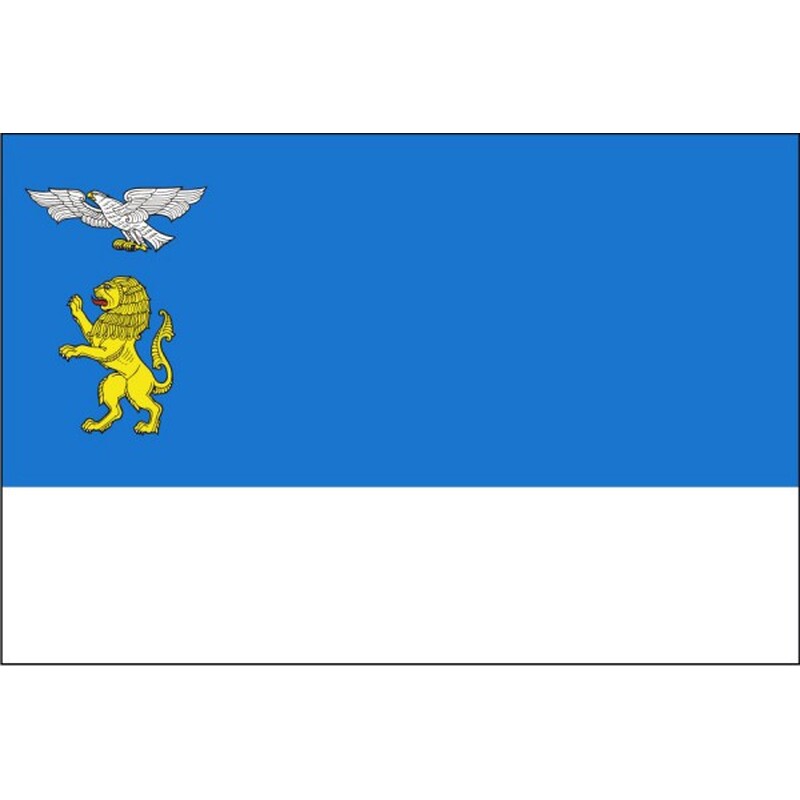 Флаг города Белгород с логотипом