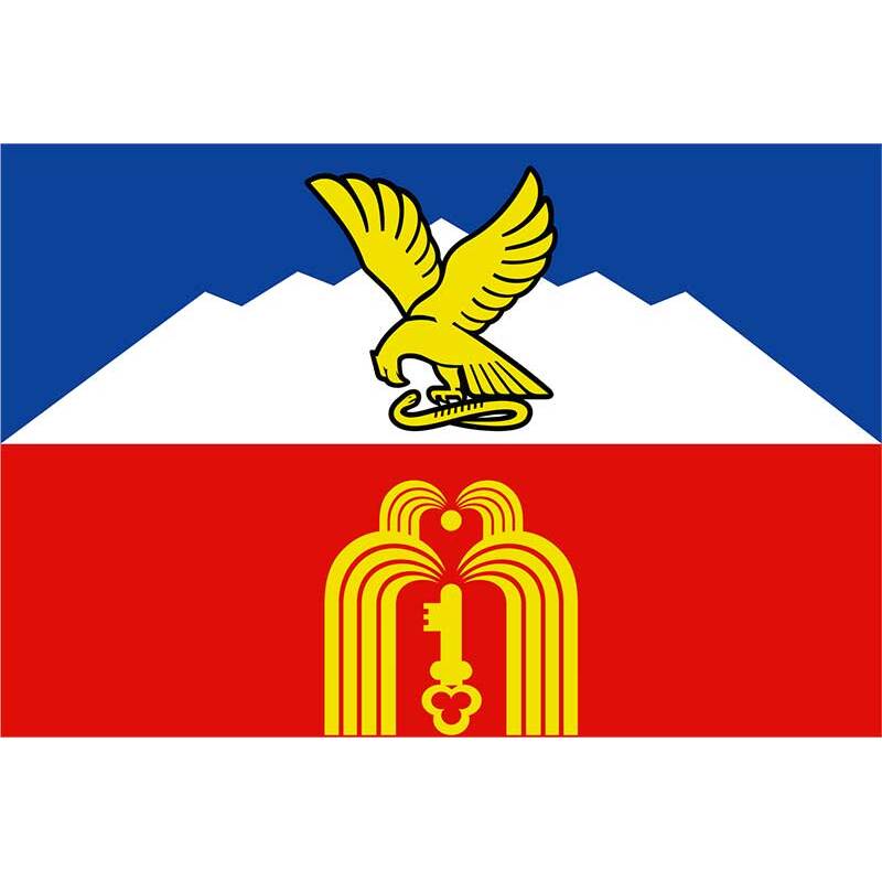 Флаг города Пятигорск с логотипом