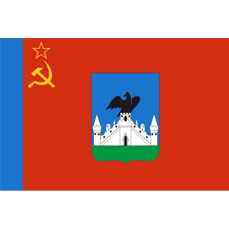 Флаг города Орел с логотипом