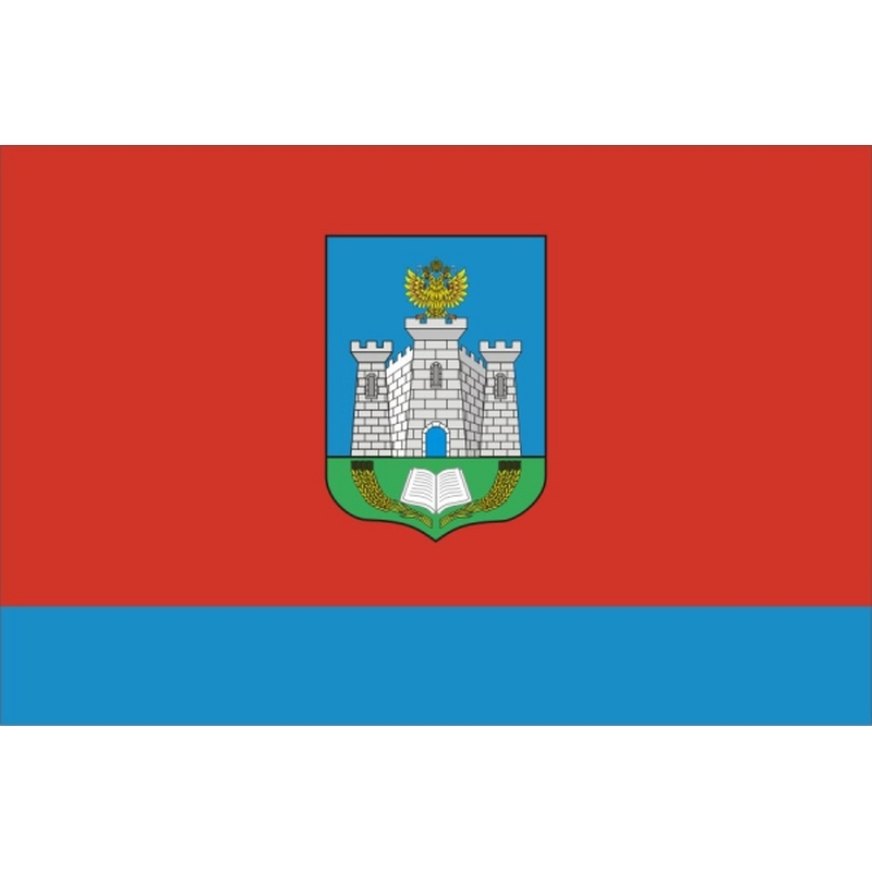 Флаг субъекта РФ Орловская область с логотипом