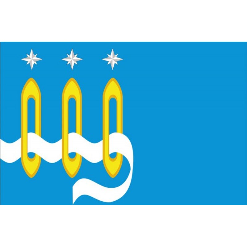 Флаг города Щелково с логотипом