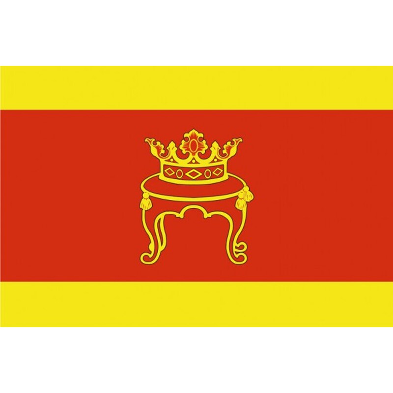 Флаг города Тверь с логотипом