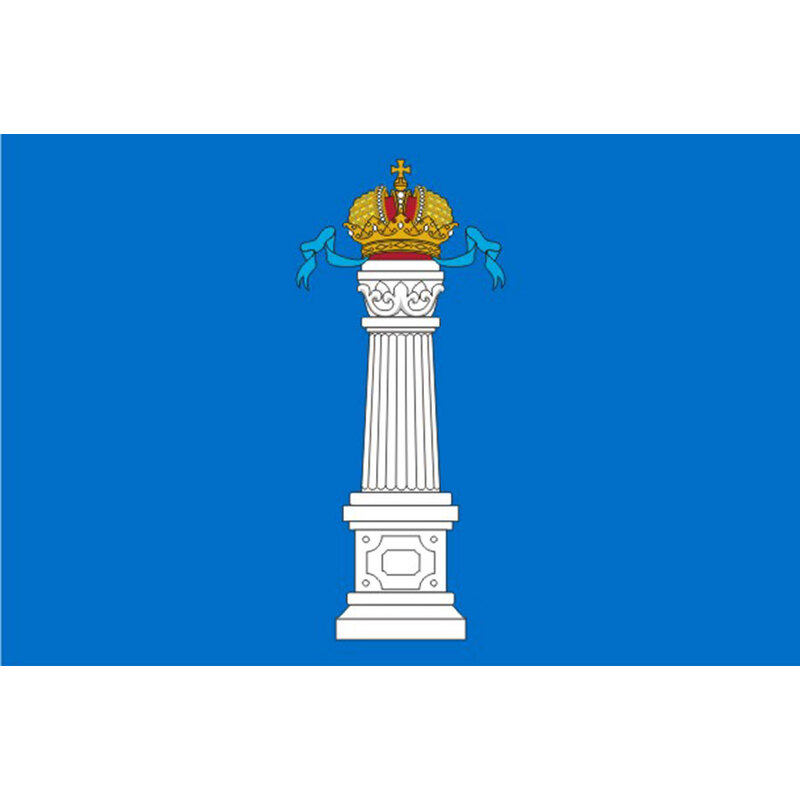 Флаг субъекта РФ Ульяновская область с логотипом