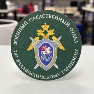 Нанесение логотипа на костеры УФ печатью